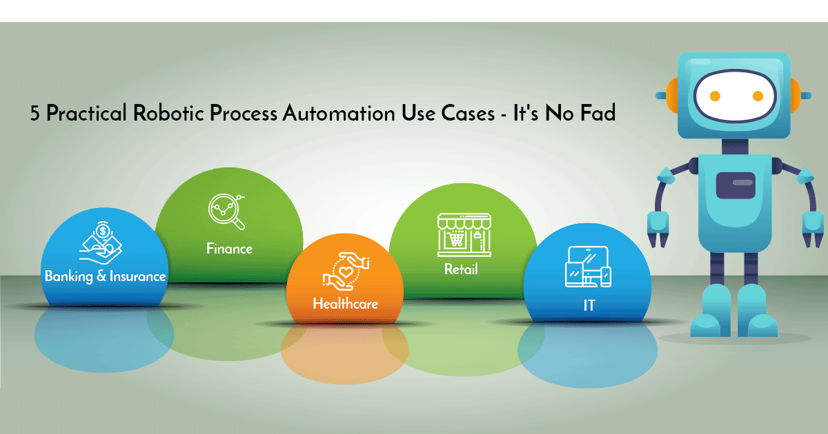 5 Practical Robotic Process Automation Use Cases – It’s No Fad